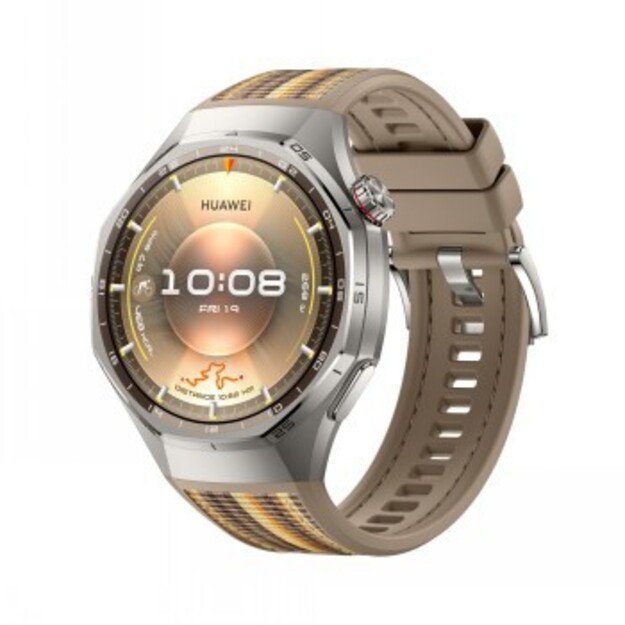 Huawei WATCH GT 6 Pro 46mm | Smart watch | GPS (satellite) | AMOLED | 1.47 inches | Waterproof | Brown