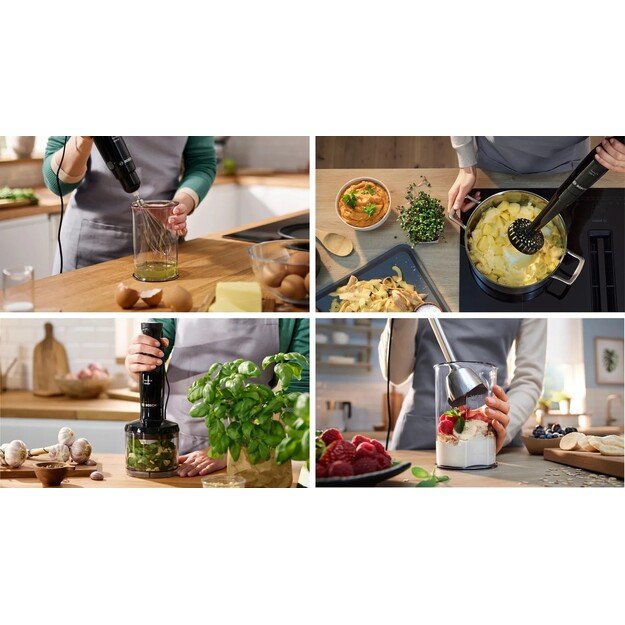 Bosch Serie 4 MSM4B623 blender 0.6 L Immersion blender 1000 W Anthracite, Transparent 1