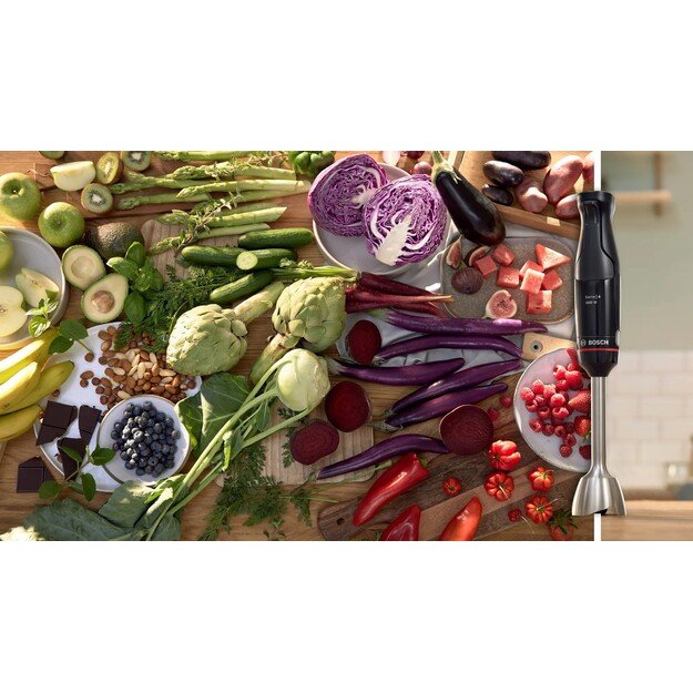 Bosch Serie 4 MSM4B623 blender 0.6 L Immersion blender 1000 W Anthracite, Transparent 12