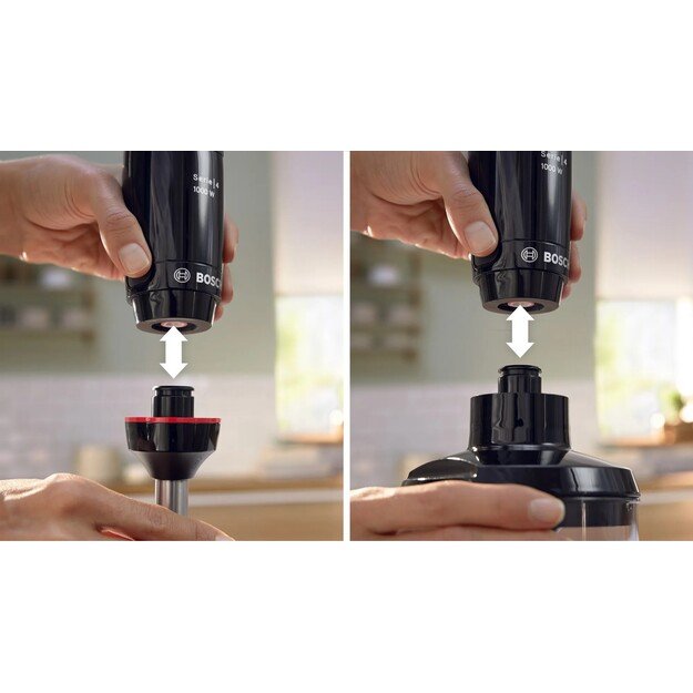 Bosch Serie 4 MSM4B623 blender 0.6 L Immersion blender 1000 W Anthracite, Transparent 8