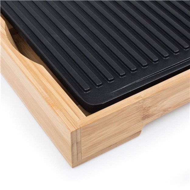 Tristar | Bamboo Grill XL | TG2514B | Table | 2200 W | Black 4