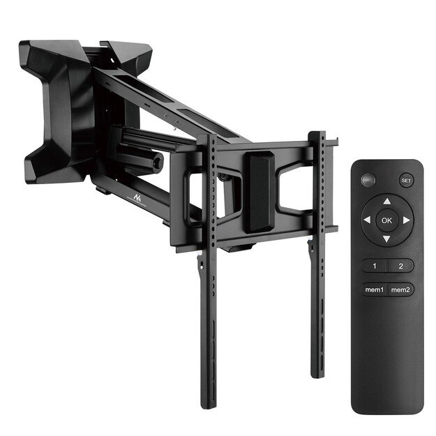 Maclean MC-891 Electric TV Wall Mount Bracket with Remote Control Height Adjustment 37   - 70  max. VESA 600x400 up to 35kg
