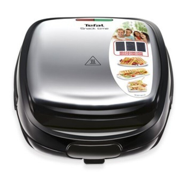 TEFAL Sandwich Maker | SW342D38 | 700 W | Number of plates 3 | Black/Stainless Steel 1