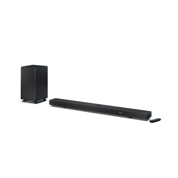 Sharp | 5.1.2 Dolby Atmos/DTS:X Soundbar with Wireless Subwoofer | HT-SBW55121(BK) | Bluetooth 10