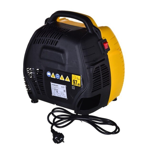 STANLEY SPRĘŻARKA BEZOLEJOWA AIR KIT OL 195 1,1KW 8 BAR | Stanley 6