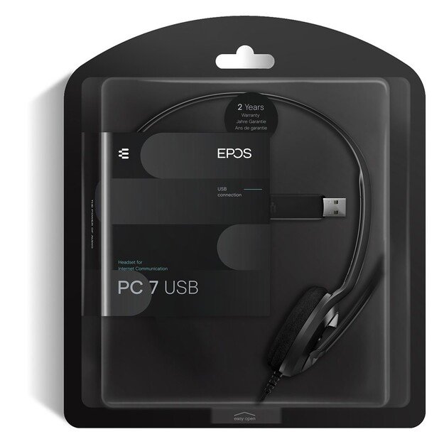EPOS BY SENNHEISER HEADPHONES PC7 USB 5