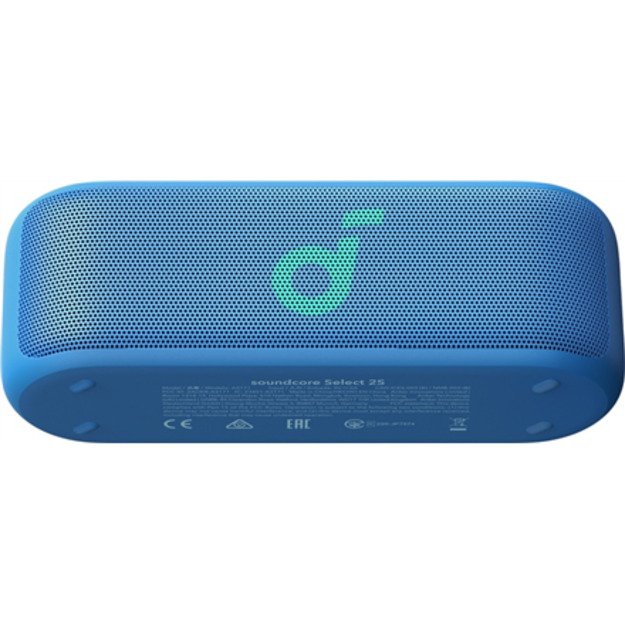 Anker Soundcore Speaker | Select 2S | 20 W | Waterproof | Bluetooth | Blue | Portable | Wireless connection 3