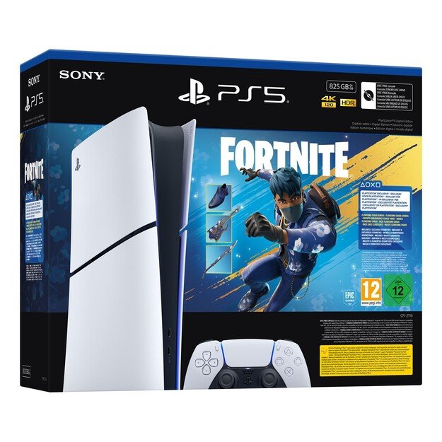 Sony PlayStation 5 Slim Console + Fortnite Blooming Chaos 5