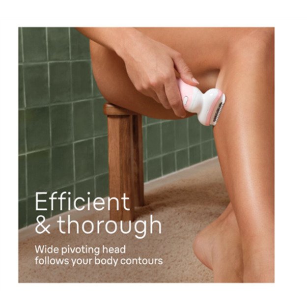 Braun Epilator | 9-011 3D Silk-epil 9 Flex | Operating time (max) 50 min | Number of power levels 2 | Wet & Dry | White 2