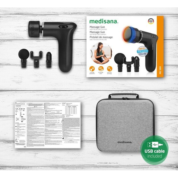 Medisana MG 560 Hot and Cold pistol massager 1