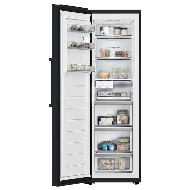 Haier UP 60 Series 7 H4F306DDH1L Upright freezer Freestanding 301 L D Black 4