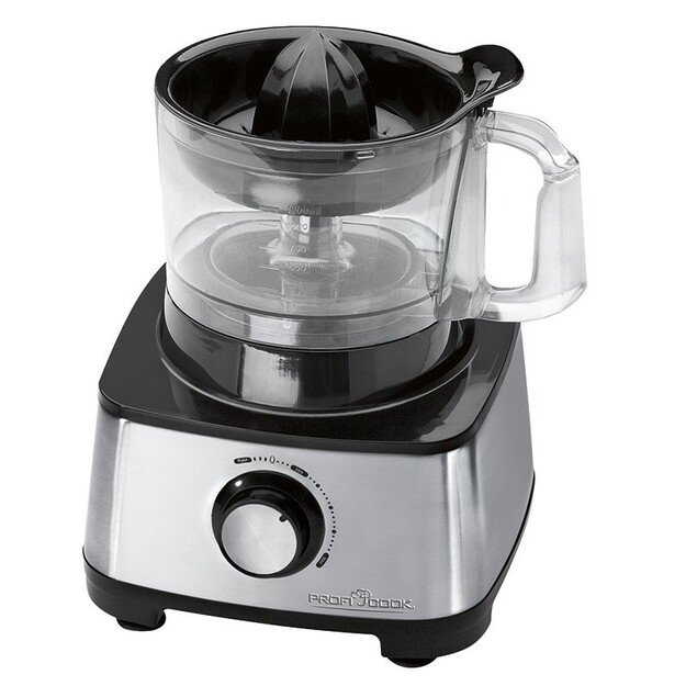 ProfiCook PC-KM 1063 food processor 1.75 L Black,Stainless steel 1200 W 2