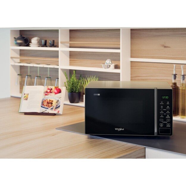 Cooker microwave Whirlpool MWP 203 SB (700W, 20l, black color) 2