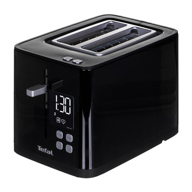 TEFAL Toaster | TT6408 | Power 850 W | Number of slots 2 | Housing material Plastic | Black