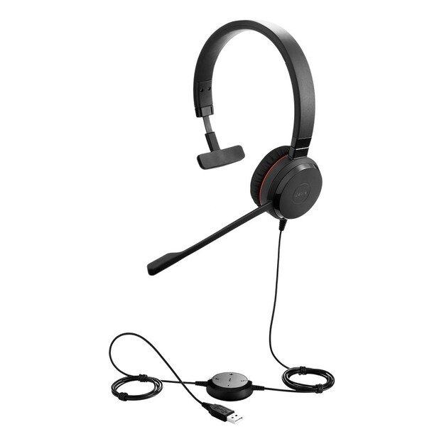 Jabra Evolve 30 II Headset Wired Head-band Office/Call center USB Type-C / USB Type-A Black 3