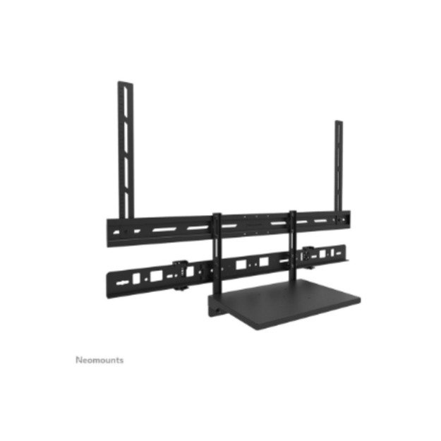Neomounts AV60-500BL Videobar and laptop shelf kit 43-110  - VESA - max 8 kg - universal, Black | Neomounts 9
