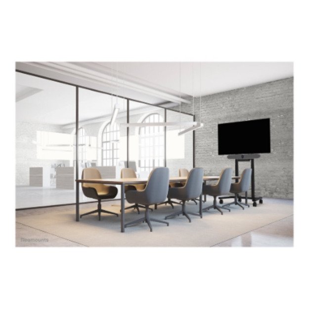 Neomounts AV60-500BL Videobar and laptop shelf kit 43-110  - VESA - max 8 kg - universal, Black | Neomounts 1