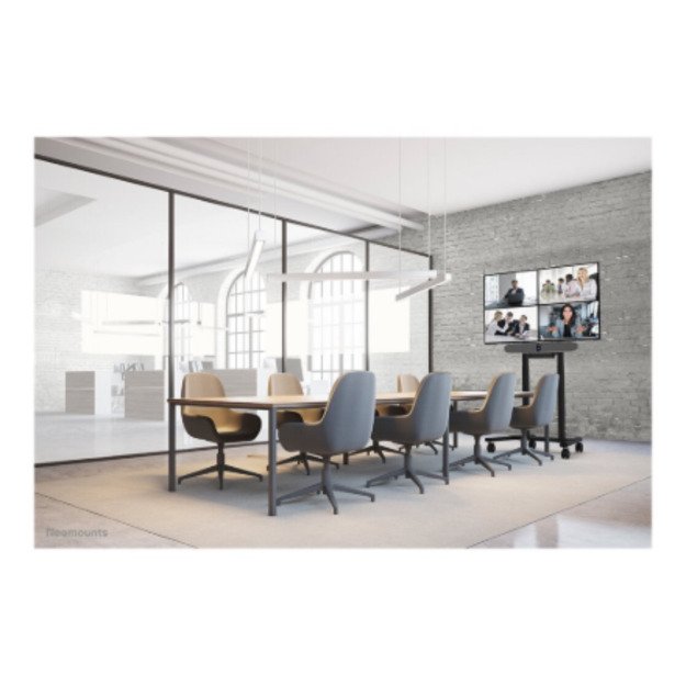 Neomounts AV60-500BL Videobar and laptop shelf kit 43-110  - VESA - max 8 kg - universal, Black | Neomounts 2