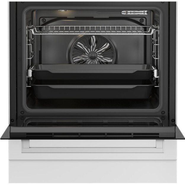 BEKO Cooker | FBM62330GWDTN | Hob type Gas | Oven type Electric | White | Width 60 cm | Grilling | LED | Depth 60 cm | 72 L 5