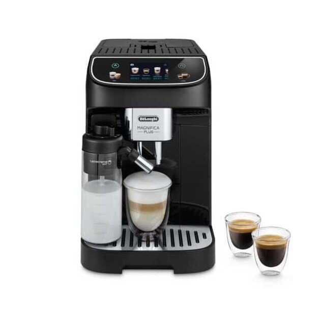 Delonghi Coffee maker | ECAM320.60.B Magnifica Plus | Pump pressure 15 bar | Built-in milk frother | Automatic | 1450 W | Black