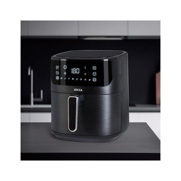 Kar&scaron;to oro gruzdintuvė Jocca 2344 6.5l juoda 1