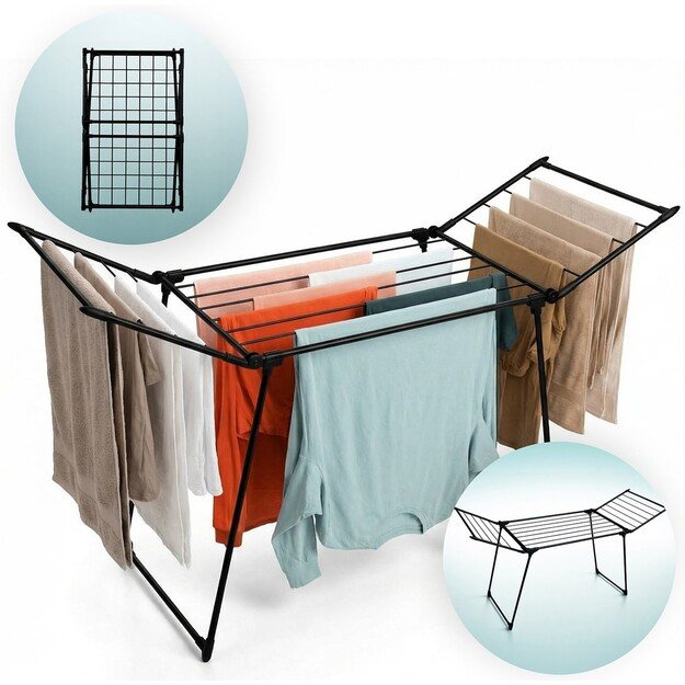 PROMIS SCOPELLO clothes dryer, extendable, black 2