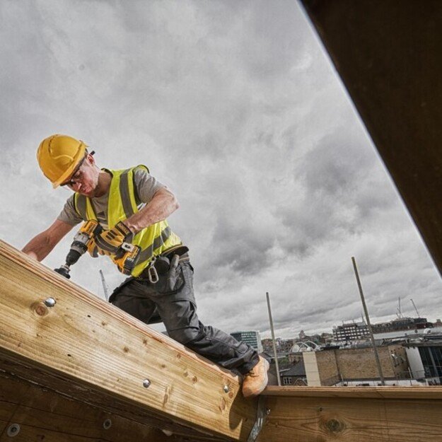 Suktuvas-gręžtuvas DEWALT DCD991NT-XJ Tsak, 18V 2