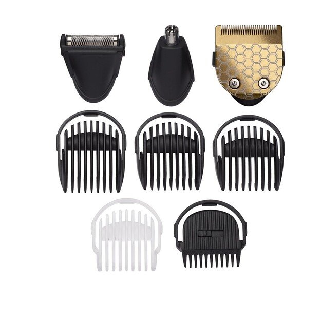 BaByliss 8-in-1 Titanium Silver, Black Nickel-Metal Hydride (NiMH) 3