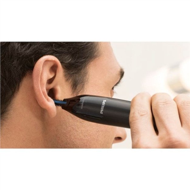 Philips | Nose and Ear Trimmer | NT1650/16 | Nose Hair Trimmer | Wet & Dry | Black 2