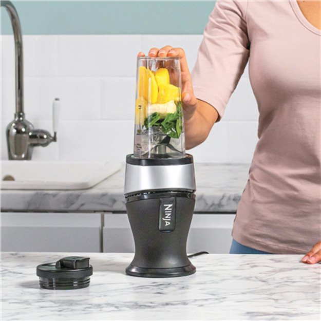 NINJA | Blender | QB3001EUS | Tabletop | 700 W | Jar material BPA-free Tritan | Jar capacity 0.47 L | Ice crushing | Silver 4