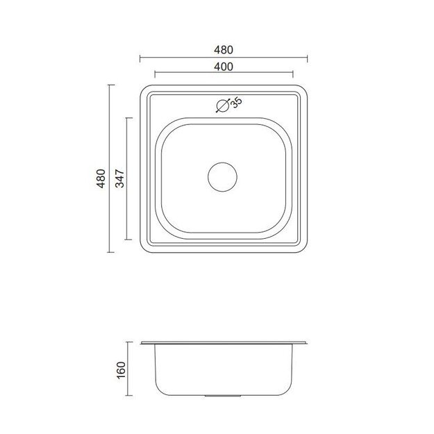 Köögikraanikauss Quadron JOE 110 HD110LEN4848