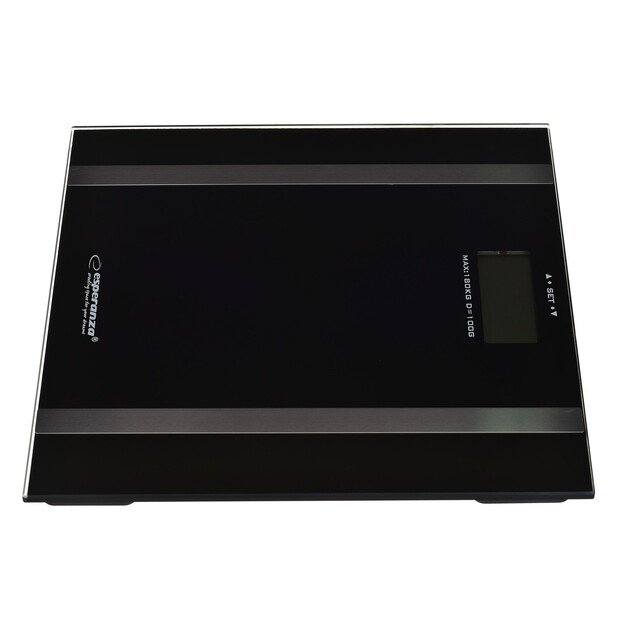 Weighing scale bathroom Esperanza SAMBA EBS018K (black color)