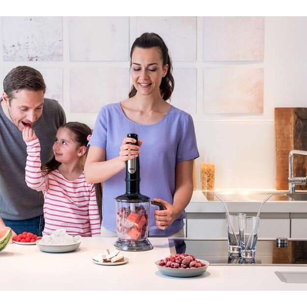 Braun MultiQuick 7 MQ 7045X 1.25 L Immersion blender 1000 W Black, Stainless steel 3