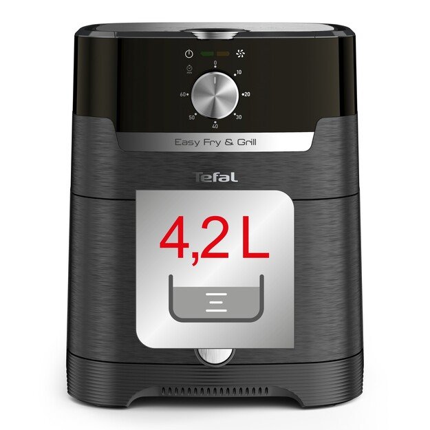 Tefal Easy Fry and Grill EY501815 fryer Single 4.2 L Stand-alone 1400 W Hot air fryer Black 9