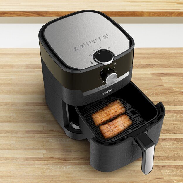 Tefal Easy Fry and Grill EY501815 fryer Single 4.2 L Stand-alone 1400 W Hot air fryer Black 8
