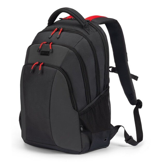 DICOTA D32119-RPET backpack Casual backpack Black, Red Polyester, Recycled polyethylene terephthalate (rPET)
