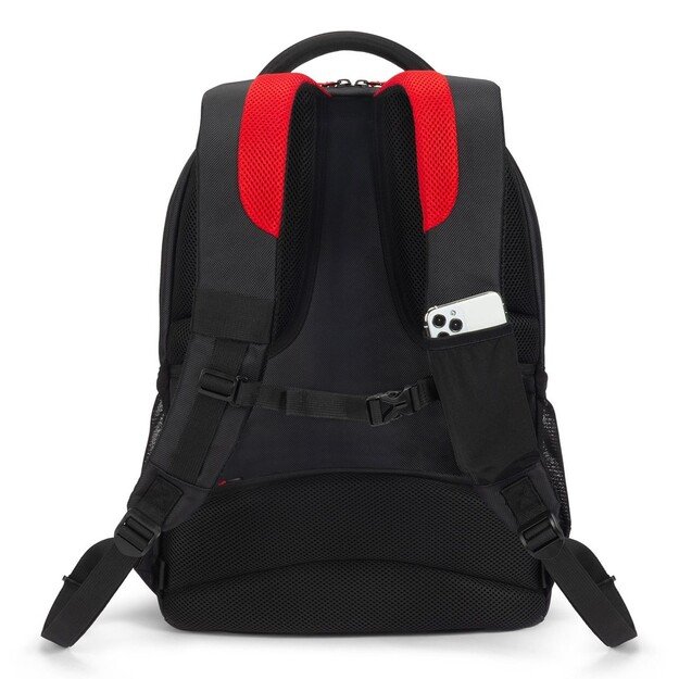 DICOTA D32119-RPET backpack Casual backpack Black, Red Polyester, Recycled polyethylene terephthalate (rPET)