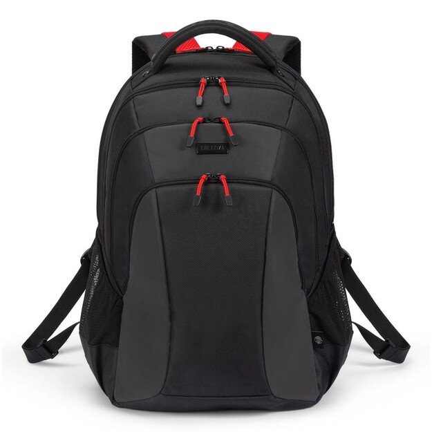 DICOTA D32119-RPET backpack Casual backpack Black, Red Polyester, Recycled polyethylene terephthalate (rPET)
