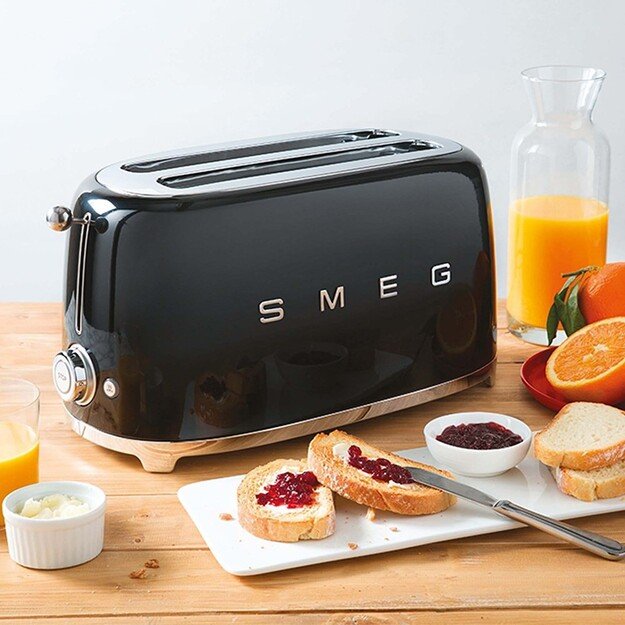 Smeg 50 s Style Toaster TSF01BLEU Black 1