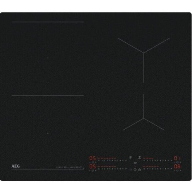 Juoda matinė indukcinė kaitlentė AEG TI64IB10IZ