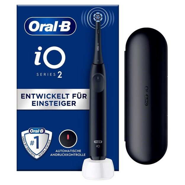 Oral-B iO SERIE 2 Adult Vibrating toothbrush Black 1