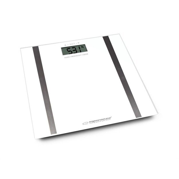 Weighing scale bathroom Esperanza SAMBA EBS018W (white color)
