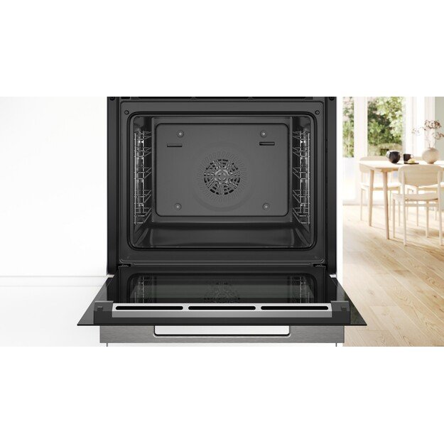Bosch Serie 8 HBG7341B2 oven 71 L 3600 W Black 3