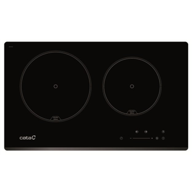 CATA Hob IB 2 PLUS BK/A Induction Number of burners/cooking zones 2 Touch Timer Black
