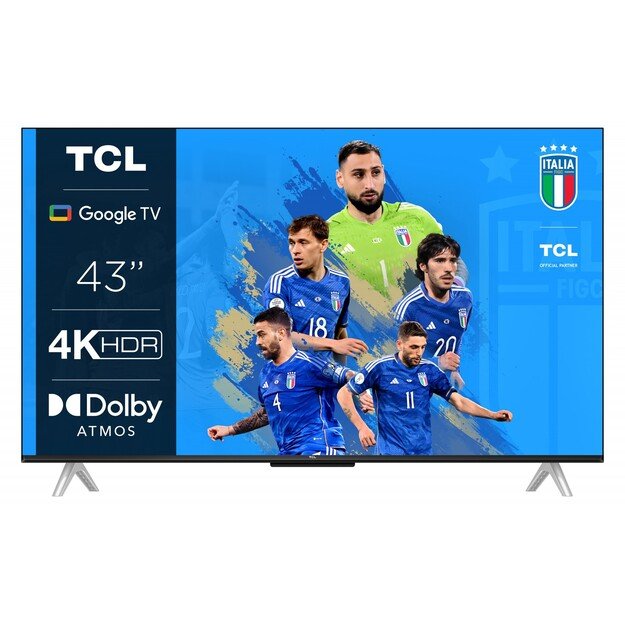 TCL P63 Series P638 109.2 cm (43 ) 4K Ultra HD Smart TV Wi-Fi Black