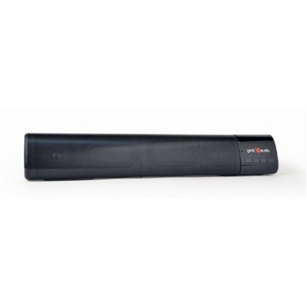 Gembird | Bluetooth soundbar | SPK-BT-BAR400-01 | 2 x 5 W | Bluetooth | Black | Portable | Wireless connection