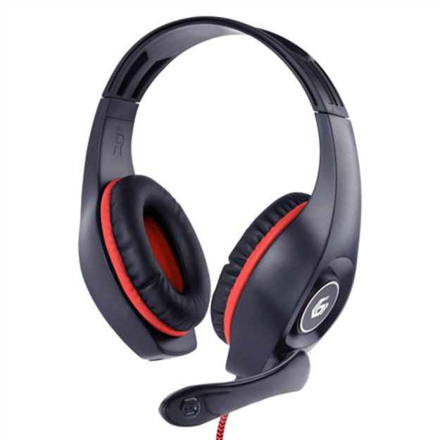 Gembird | Gaming headset with volume control | GHS-05-R | Built-in microphone | Red
