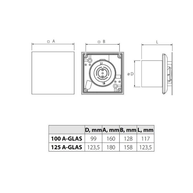 VLANO A-100 Baltas (Pap. komplektacija)   x1A100, 4251354701624+4251354701747