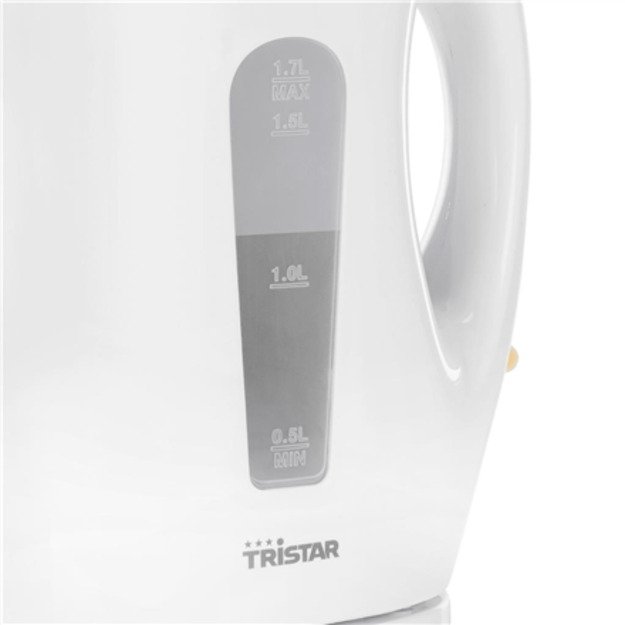 Tristar | Jug Kettle | WK-3380 | Electric | 2200 W | 1.7 L | Plastic | 360° rotational base | White