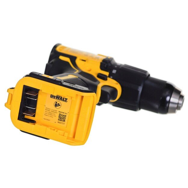 Smūginis suktuvas gręžtuvas 18V 2x2.0ah+ład DCD709D2T DEWALT 5